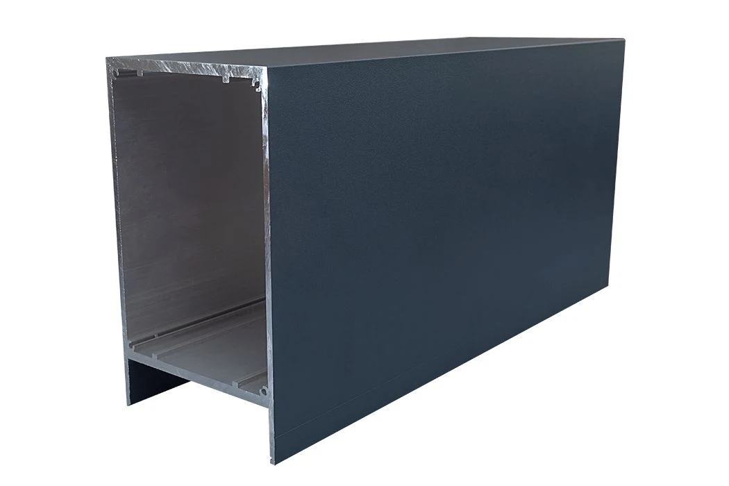 XL-Rinnenprofil einer Aluminium-Terrassenüberdachung